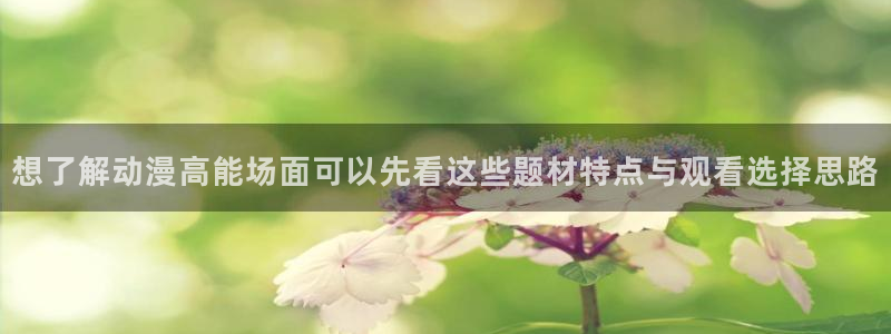 25岁女子高中生动漫:想了解动漫高能场面可以先看这些题材特点与观看选择思路